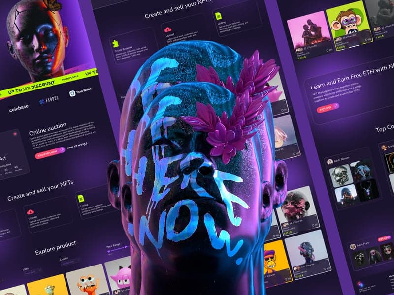 Neon Market | NFT Platform